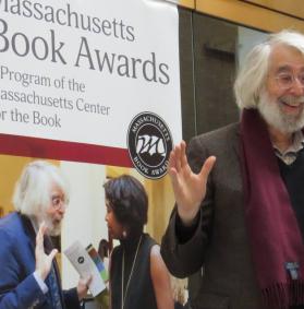 Lloyd at the Mass Books Award at the State House